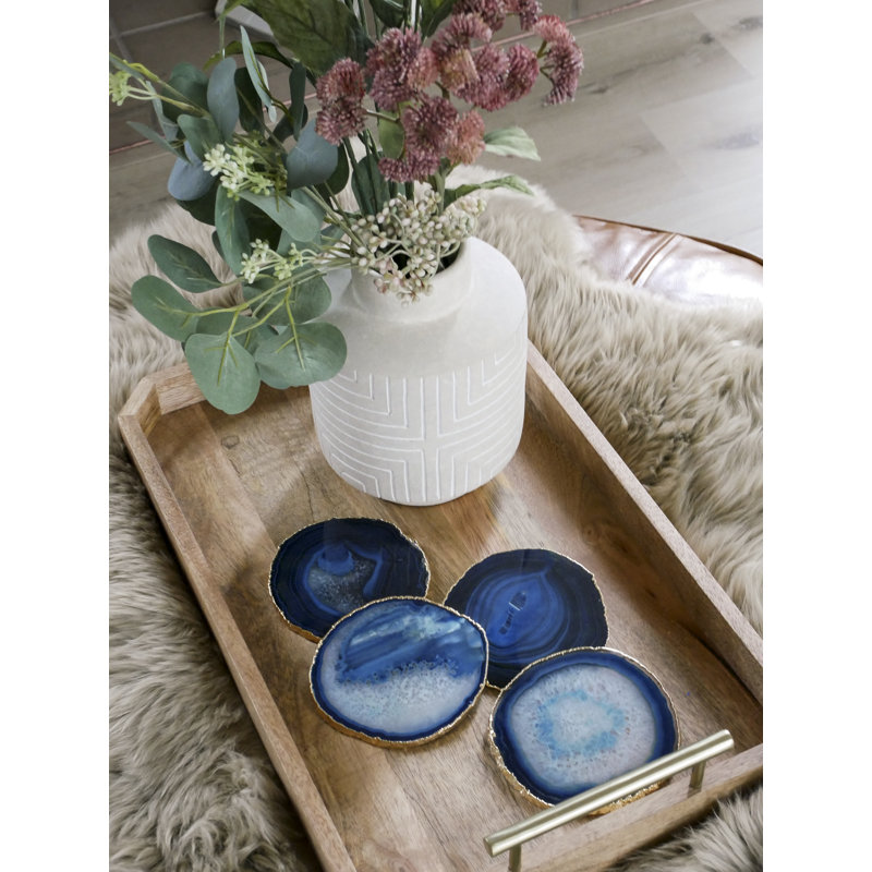 Extra Quality Agate Coasters | Large Agate Collection Coaster Set | Unique Agate 2024 Slice Coasters